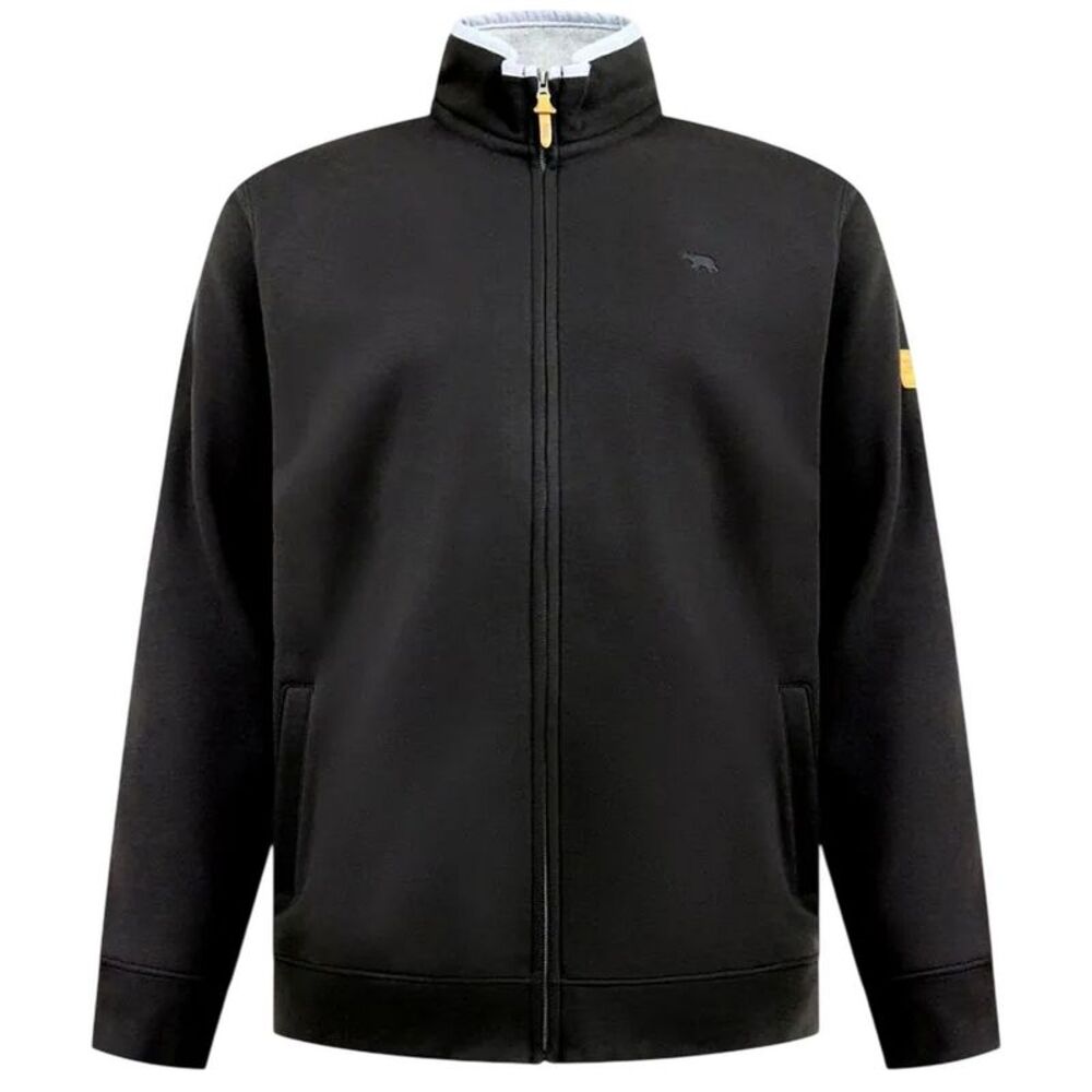 Duke Mens D555 Johnson Full Zip Kingsize Sweatshirt / Black
